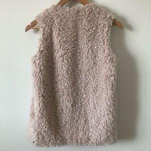 LC Lauren Conrad | Jackets & Coats | Lc Lauren Conrad Nude Faux Fur